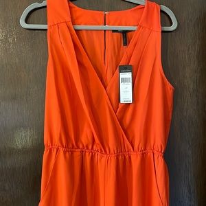 BCBGMaxazria Red Clay Jumpsuit